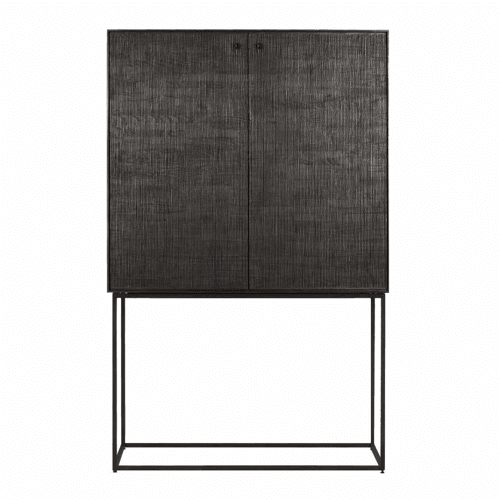 Teak Grooves storage cupboard